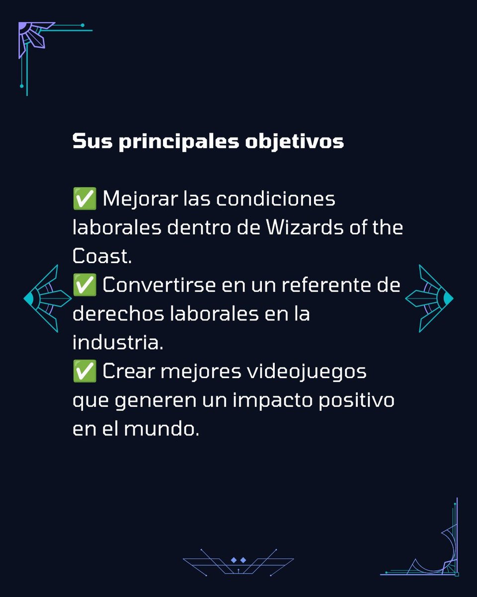 ForoLayout's tweet photo. ¡Nuevo logro para los derechos laborales en el gaming! 🎮✊

El equipo de Magic: The Gathering Arena creó su sindicato: Union Wizards of the Coast (UWotC), respaldado por CWA.

#GameDev #GamingIndustry #MagicTheGathering https://t.co/IkX5WIBJcx