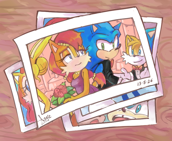 Angiethecat's tweet photo. Day 5: Memory✨
So many memories...📸
#Sonicthehedgehog #sallyacorn #sonally #sonallyweek #sonallyweek2026 #Sonicarchie https://t.co/0mUVWXYxns