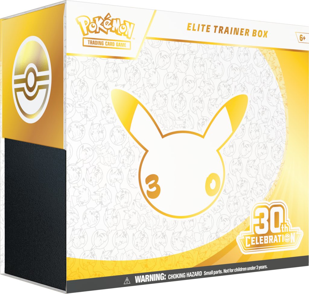 switchstock's tweet photo. Here’s the Target Link List for Pokémon 30th Celebration

Elite Trainer Box 
https://t.co/mSweF33AT0

Booster Bundle 
https://t.co/e8QNC0HMfj

Binder Collection 
https://t.co/Z19rVBhT2h

Tech Stickers
https://t.co/brSGicqhXZ

Sylveon ex Box 
https://t.co/sIgCkuoPkL

Greninja ex Box 
https://t.co/nrV1XF5wjw

Knock Out Collection 
https://t.co/iFOH8uLJV7

ex Tin
https://t.co/uAGzwGqwk7

Battle Deck 
https://t.co/OMFq9lBy0E