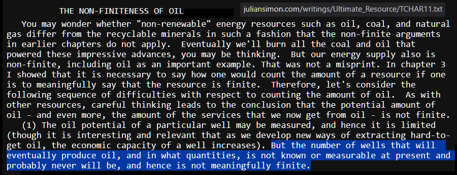 limits_matter's tweet photo. @akamagbomb @_ClimateCraze How can someone with your logic function in any sort of technical job?

"CO2 does play a role in trapping heat but it’s impossible to quantify its effect."

That's like Julian Simon's claim that oil isn't meaningfully finite because its total volume can't be precisely known. https://t.co/QhHfytl33i