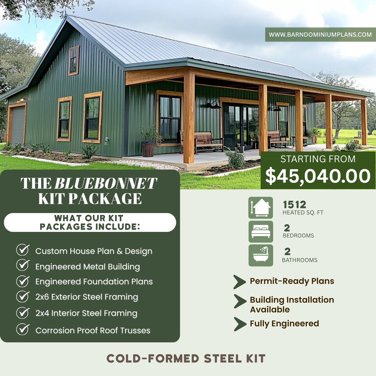 BarndoLife's tweet photo. Stronger than wood, lighter than red iron—is this kit ideal?