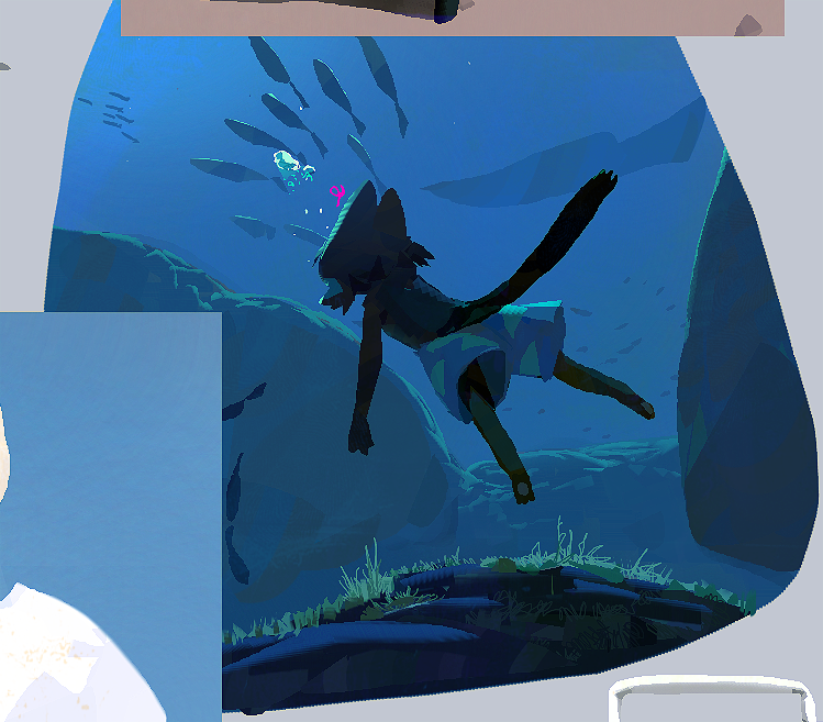 MortemErgoSum's tweet photo. Deep ocean. (not much like before but a relaxing paint.) https://t.co/4xYzmFe9Kq