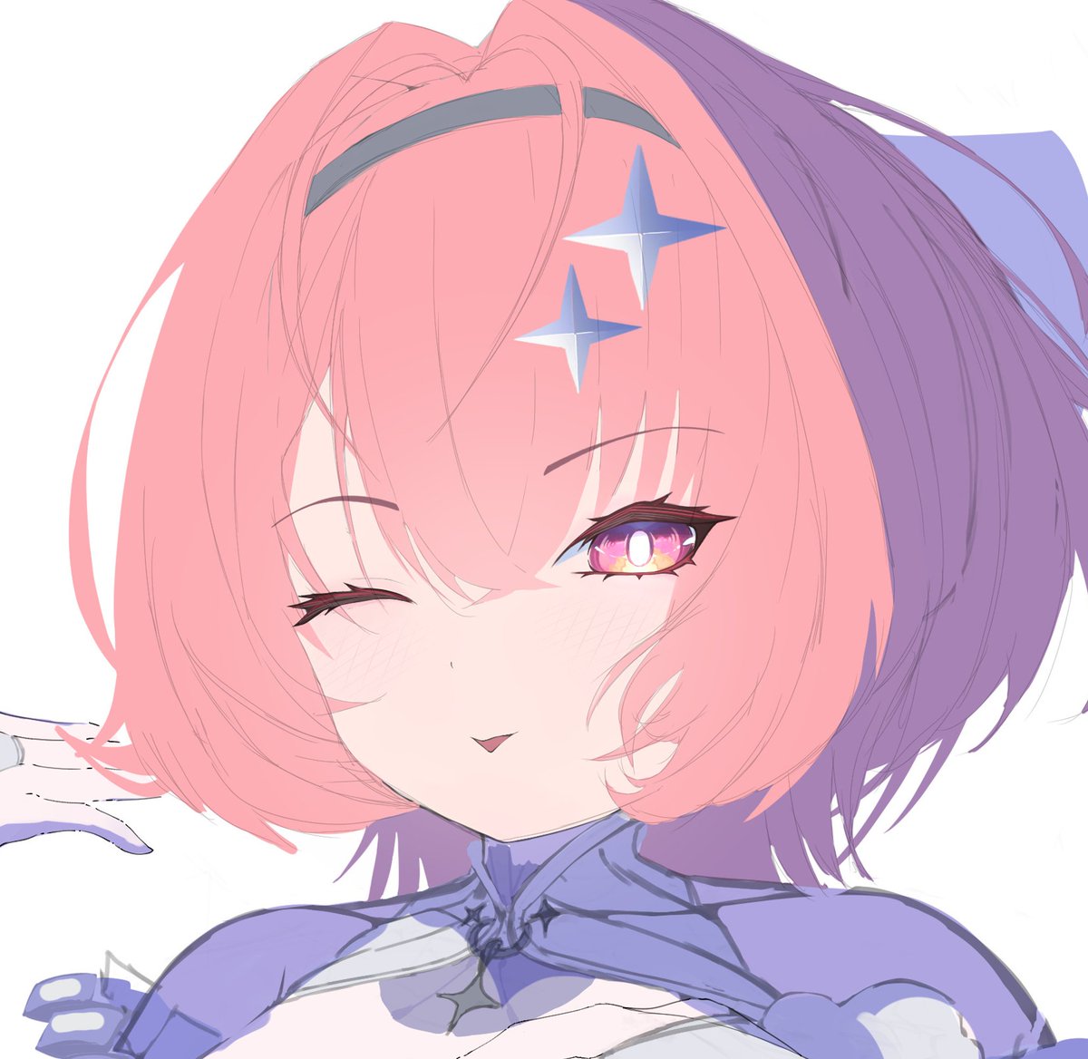 OrzeriIllust's tweet photo. One remielle, I decided not to finish it because I was spending too much time fixing errors that could have been fixed right from the start, pain, I'll stay focused on improving🦐
#ゼンゼロ #zzzero #Remielle https://t.co/5n2qfJs9TR