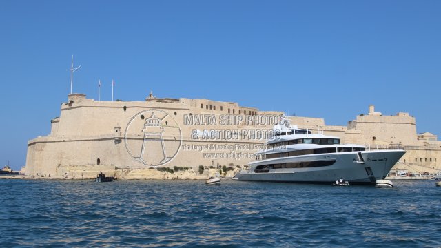Shipguru's tweet photo. Former #Superyacht #INDIAN_EMPRESS here as #H3 #mooring at #GrandHarbourMarina, #Malta - 12.08.2026 - https://t.co/uAH1qB1RZf - NO PHOTOS can be used or manipulated without our permission @YachtspotterCom @GrandHMarina @Dutchyachting @yachtworld @YachtInfluence @yachtingworld https://t.co/ncUsjAcEfO