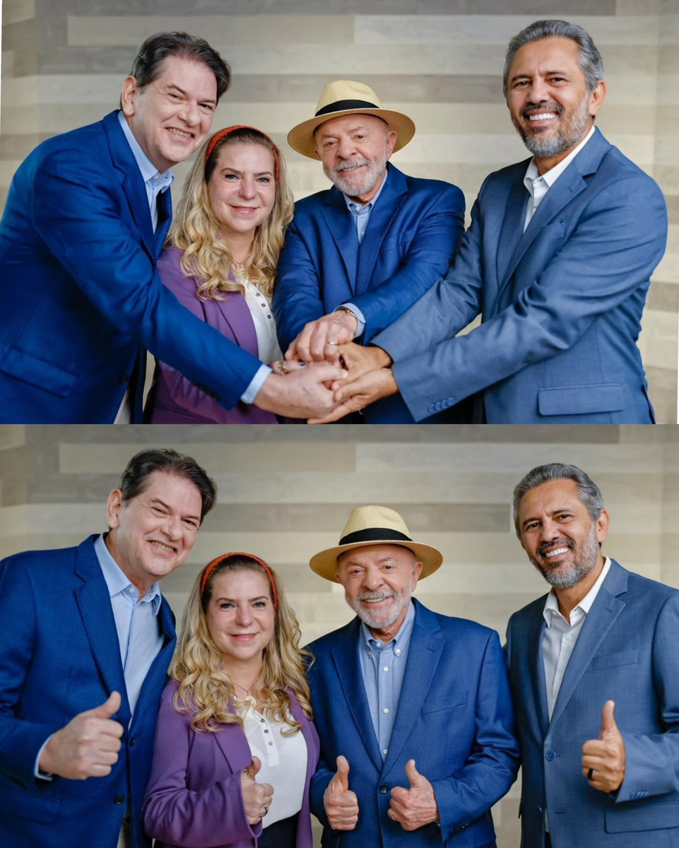 jpedroguedes's tweet photo. Taí uma foto que é capaz de acabar com a rede móvel de muita gente! É o time do Lula passando na sua TL!

Vamos com Elmano, Cid e Luizianne.

Do lado certo! Por um Ceará forte e que vai seguir avançando! https://t.co/HUIP4w89MF