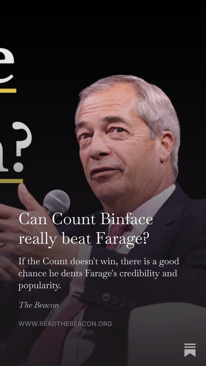 TweetTheBeacon's tweet photo. Can @CountBinface really beat Farage in Clacton-on-Sea? 🗑️

If Farage wins, he faces an investigation into his £5 million donation. 💸

If he loses, he has lost to a bin... 🤞

@CleanUpClacton told us what they have found while campaigning 👇

https://t.co/7eOazfW3L0 https://t.co/wAHTfISD9j