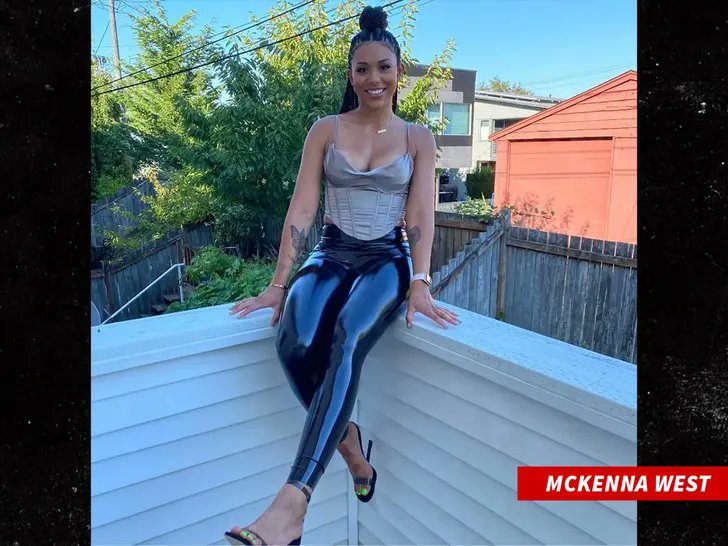 TMZ's tweet photo. As we reported ... West and the biological parents had a surrogacy agreement in place with a clause allowing the couple to choose to terminate the pregnancy if an "anomaly" was found. While still a fetus, the baby was diagnosed with hypoplastic left heart syndrome (HLHS), a rare birth defect where the left side of the heart does not grow correctly. Instead of terminating the pregnancy, McKenna ran to Texas to give birth ... leading to the legal drama.