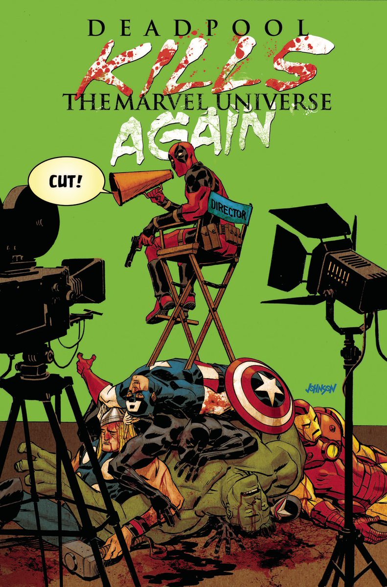 phsyren_'s tweet photo. @arkavx Meanwhile Deadpool himself "Deadpool kills the marvel universe" 😅 https://t.co/2vnB9hLbSF