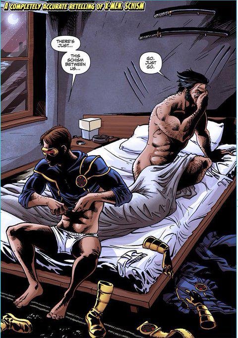 DustSans666's tweet photo. @Jesko_pizza Not Really. Is just mainly around Logan/Jean/Scott. https://t.co/Ws5PGzo4sg