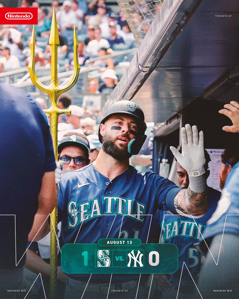 Mariners's tweet photo. Battled in the Big Apple. #TridentsUp https://t.co/UNSndq0SXV