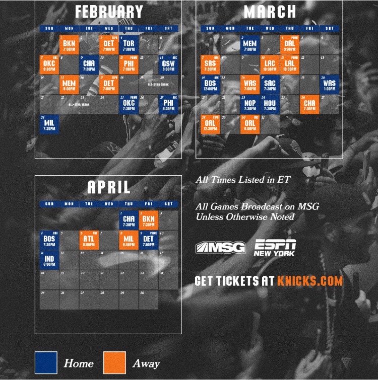 Knicks_Era's tweet photo. The New York Knicks released their full schedule today

(via @nyknicks) https://t.co/xjMk4BsYiO