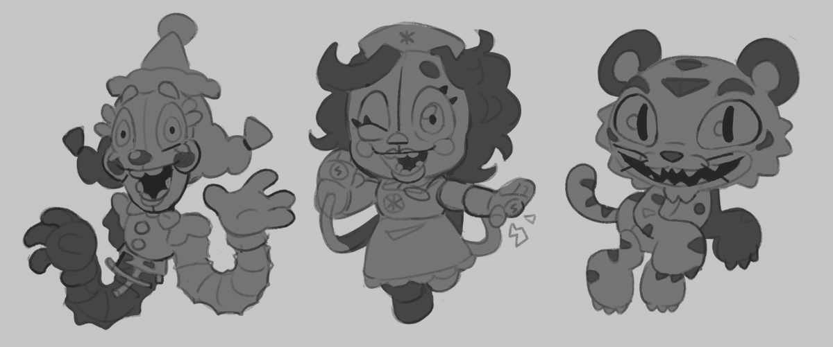 AnOddArtist's tweet photo. SOTM WIP #2🛠️

Finally found some time to get back onto them! Few more to come ^^

#FNAF https://t.co/bnJqCpICNw