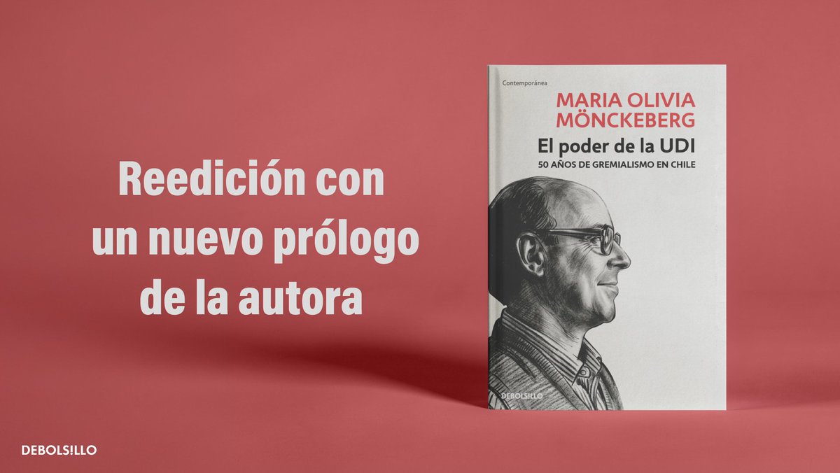 penguinlibroscl's tweet photo. El poder de la UDI nos presenta la construcción progresiva de redes económicas y políticas del movimiento político fundado por Jaime Guzman, develando los acontecimientos centrales que cruzan su historia y el complejo entramado que lo ha sostenido en las últimas décadas.