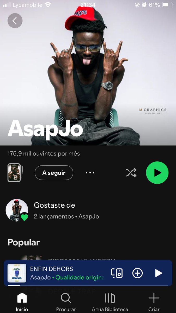 blackhammer0000's tweet photo. #NOUCHITRAPVOL1
les ga taper dedans ont d atteindre 3M est 2j …
🎧 TOTAL EXACT : 2 880 655 streams
#AsapJo #BigPoppa #Himra
https://t.co/wdqaBSmi6y https://t.co/KjAZKFnRR6