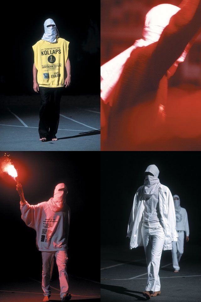 odysseyrebuild's tweet photo. Raf Simons “Kollaps” Sleeveless Hoodie
Summer 2002 https://t.co/rLu8t2p2y5