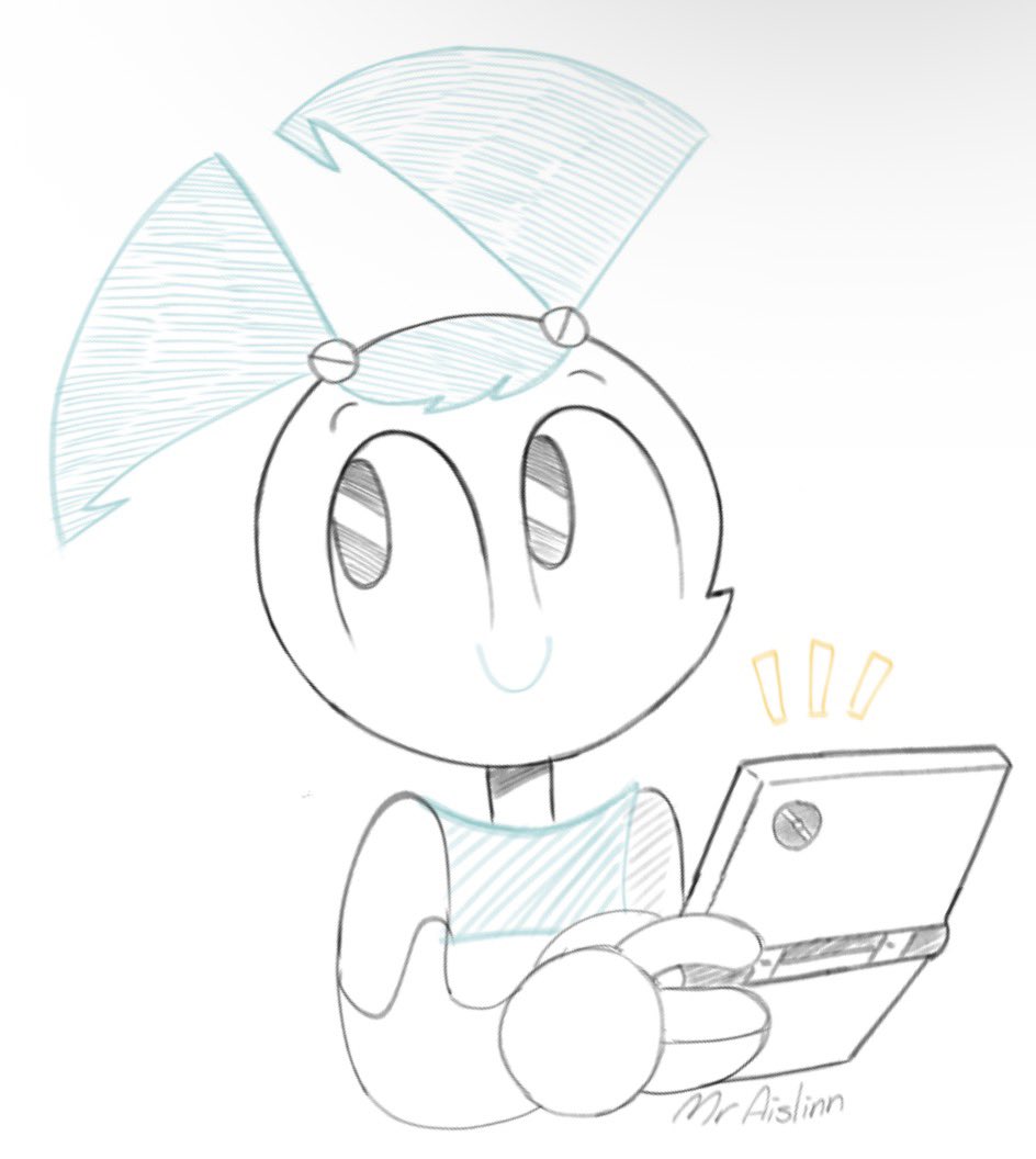 mraislinn's tweet photo. This Jenny with NDS sketch https://t.co/6ALjXsU3V9