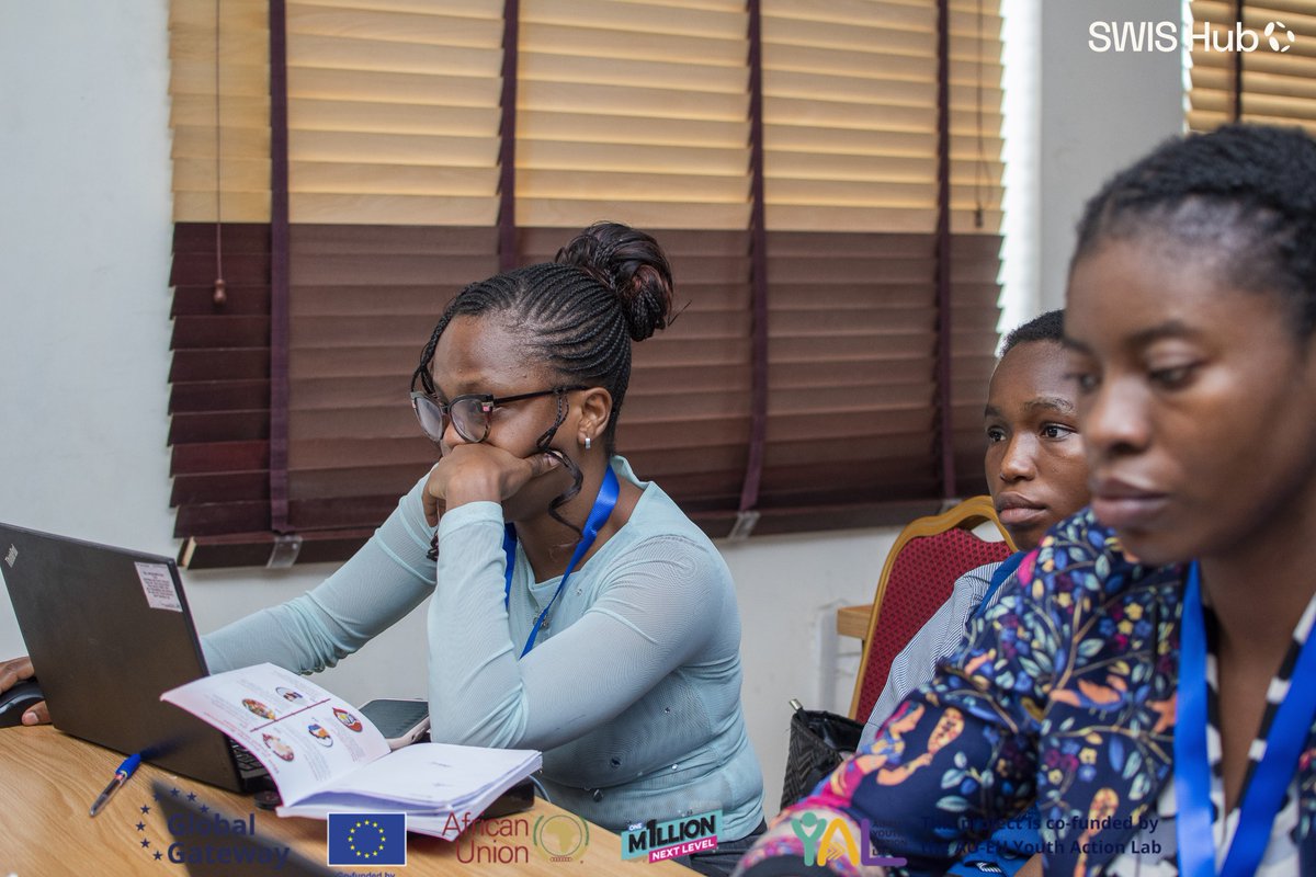 SwisHub's tweet photo. @SwisAfrica Innovation Labs and more exciting opportunities.

#SWISHub #youthinnovation #digitalskills #datascience #womeninstem https://t.co/vpws4xkmWi