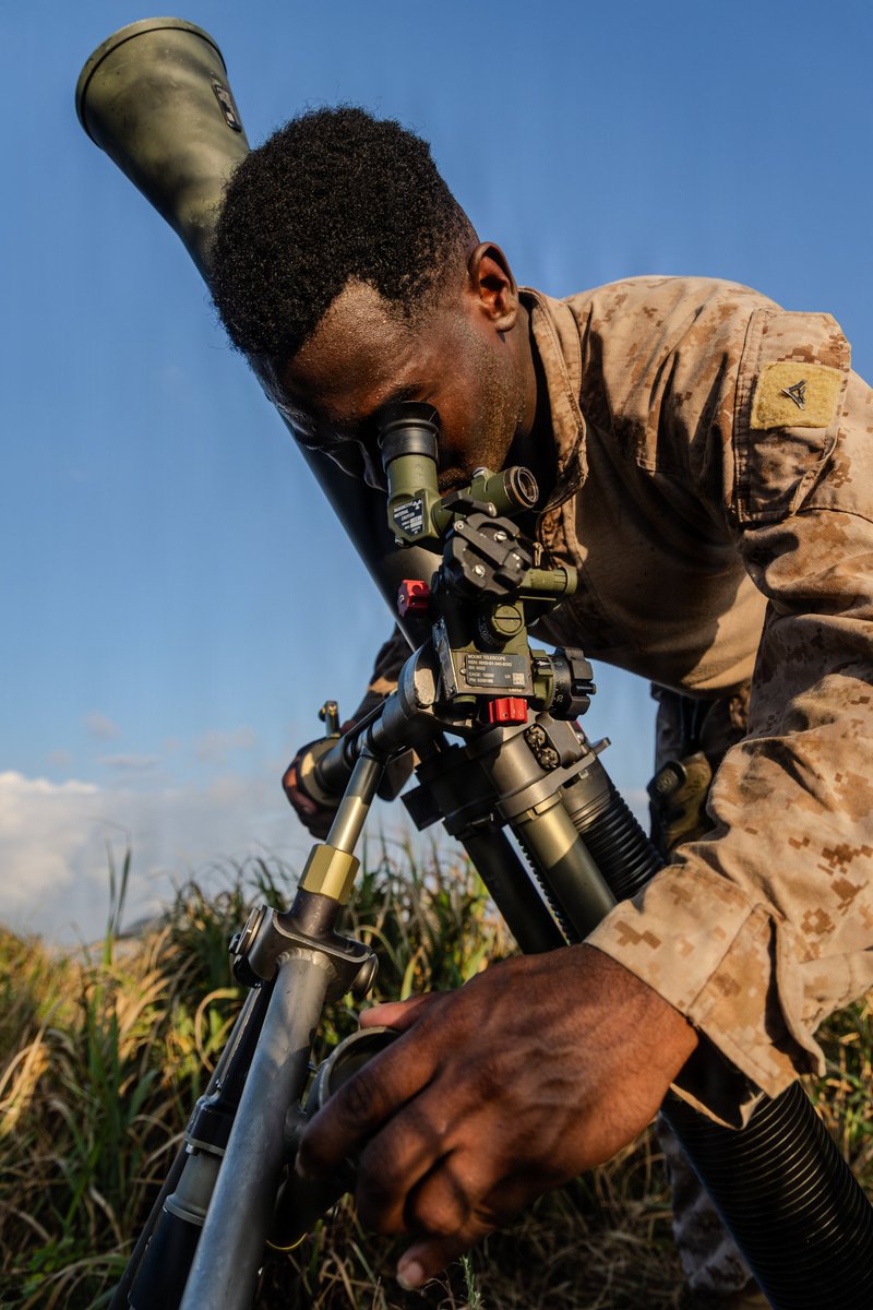 USPACOM's tweet photo. Cleared Hot.
U.S. Marines assigned to Tactical Air Control Party units execute close air support integration training to enhance air-to-ground communication and joint fire integration.
๐ Japan
๐ธ Cpl. Logan Smith
#USPACOM #USMC #TACP #Readiness #AirSupport https://t.co/Lz1DvdYO6G