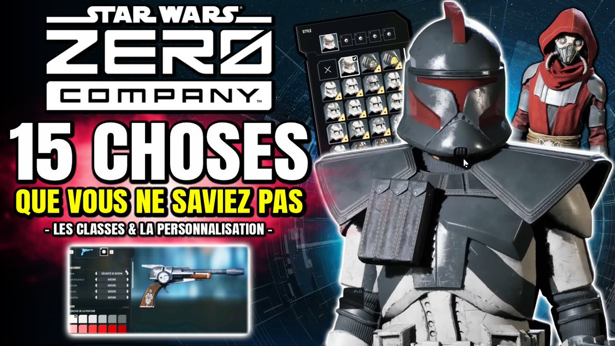 SWBFNewsFR's tweet photo. Je vous montre tout ce qu'il faut savoir sur les classes de Star Wars Zero Company &amp; on regarde la personnalisation en profondeur dans la dernière vidéo!

Je réponds aussi à toutes vos questions sur le jeu par ici:
👉 https://t.co/W7IxPOW5Es
#StarWars #ZeroCompany https://t.co/QRgoCINJtG