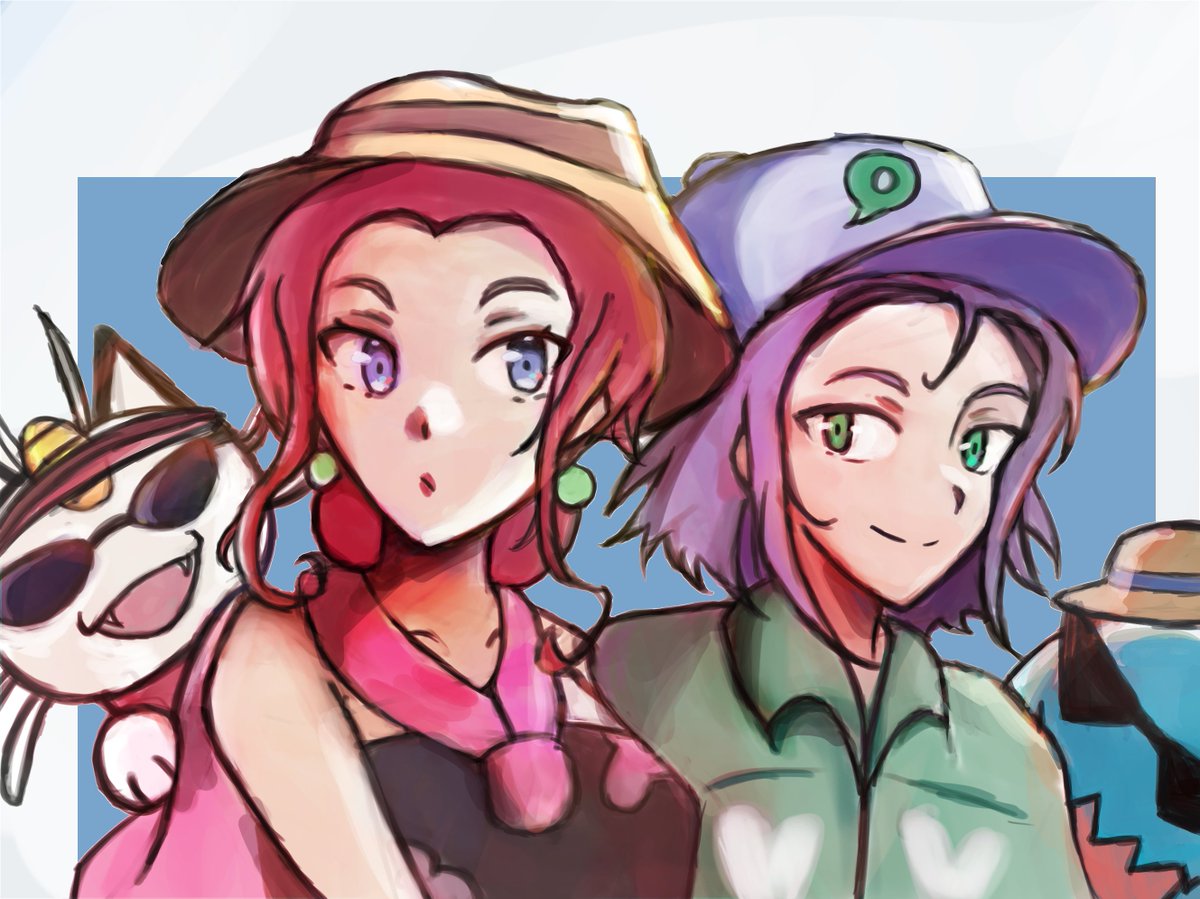 noshlexx's tweet photo. jessie and james fanart 
#pokemon #fanart #art #drawㅤㅤㅤ https://t.co/xWx3vF8bh3