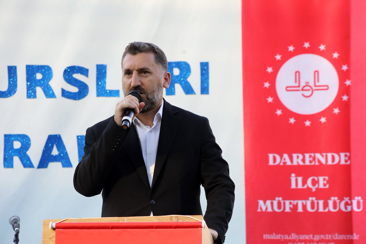 DarendeMuftuluk's tweet photo. 📍2026 Yaz Kur'an Kursları Kapanış Programı ve Çocuk Şenliği 

İlçe Müftülüğümüz tarafından Darende Güreş Sahasında Yaz Kur'an Kursları Kapanış Programı ve Çocuk Şenliği düzenlendi.

https://t.co/jb52LqsdFQ

https://t.co/AHvphGckFG https://t.co/NIJAHtWTYC