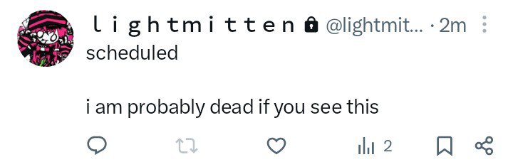 WakerCoco's tweet photo. [SERIOUS POST]

Listen, I'mma be honest. And I have a lot to say. So please sit still and take a read as I write this out.

@lightmitte or @TR4CKST4RR3D as you know, might be dead. 
As of 4 PM (in my time) They scheduled 2 posts. One on Trackstar and one on private. https://t.co/osrIAnieFS