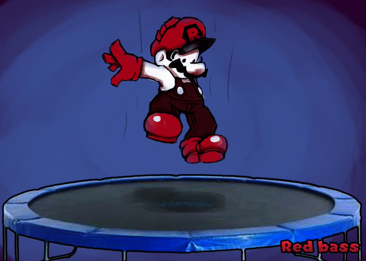 Redbassdumb's tweet photo. VRChat Trampoline https://t.co/8bttkdElgG