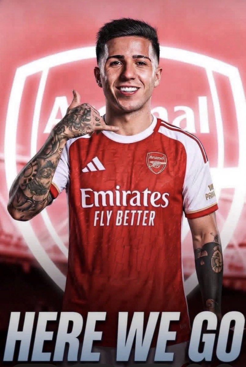 FabrizioRomanuz's tweet photo. 🚨💣 BREAKING: ARSENAL have reached agreement to PAY the £120m net asking price for Enzo Fernández - FULL AGREEMENT reached with CHELSEA.

Personal terms already AGREED with the Argentine midfielder. 🔴🇦🇷 #AFC 

Enzo to Arsenal, HERE WE GO 🔴⚪️ https://t.co/CRixtBLliT