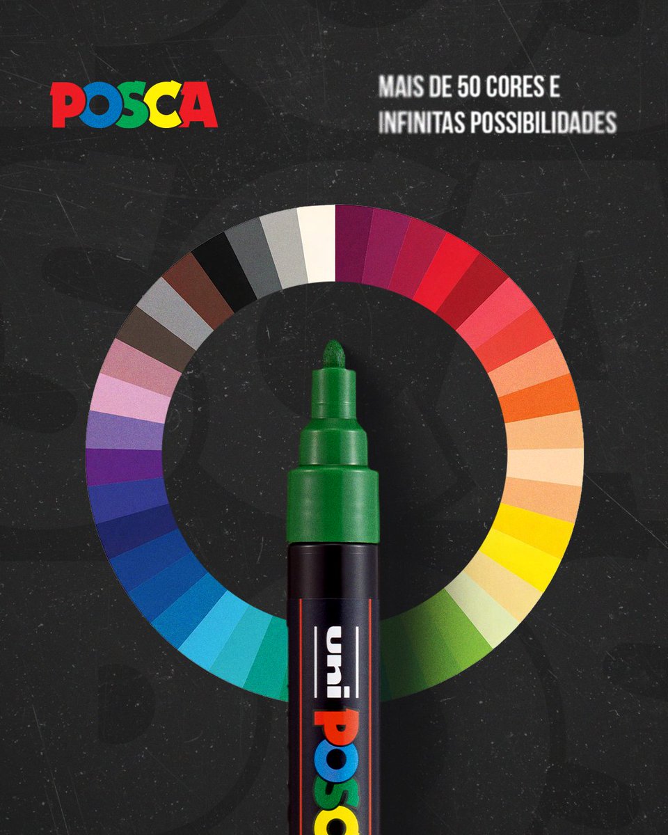 poscabr's tweet photo. Mais de 50 cores pra você escolher, combinar e criar do seu jeito.

Qual é a sua favorita?

#POSCA #POSCABrasil #arte #criatividade https://t.co/VLpZaAaUjq