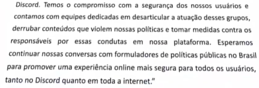 DosSiegel's tweet photo. @ambrosi_bispo O @discord  fala: "derrubar conteúdos que violem nossas políticas". Mas como assim políticas de vcs? Pq n fala em derrubar conteúdos q violem as leis brasileiras? Ou será q as suas políticas n precisam respeitar as nossas leis para atuarem aqui no Brasil? algo a dizer @discord? https://t.co/1gEBRwRwuJ