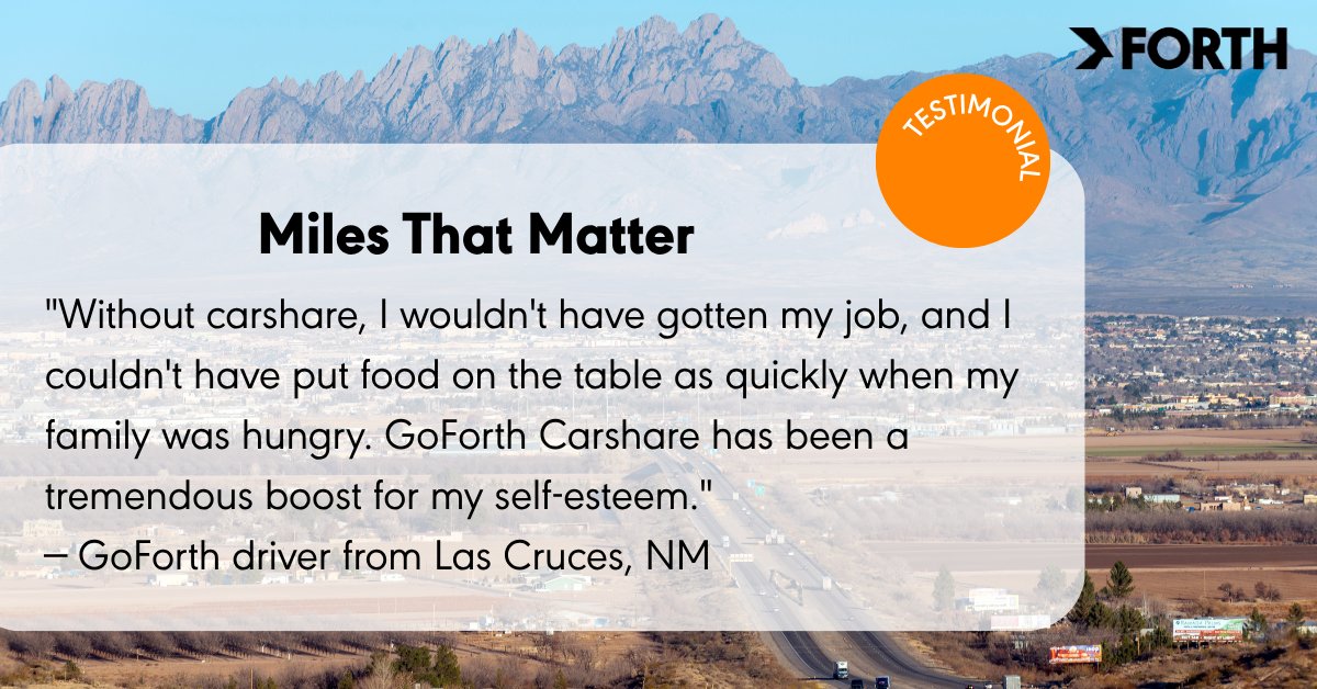 ForthMobility's tweet photo. Full Steam Ahead for Carshare! Stories like this one are why we fought to keep the Affordable Mobility Platform running. We're thrilled to share that federal funding resumed for the Affordable Mobility Platform, keeping electric carshare running nationwide through June 2027. https://t.co/DgBoGrIybP