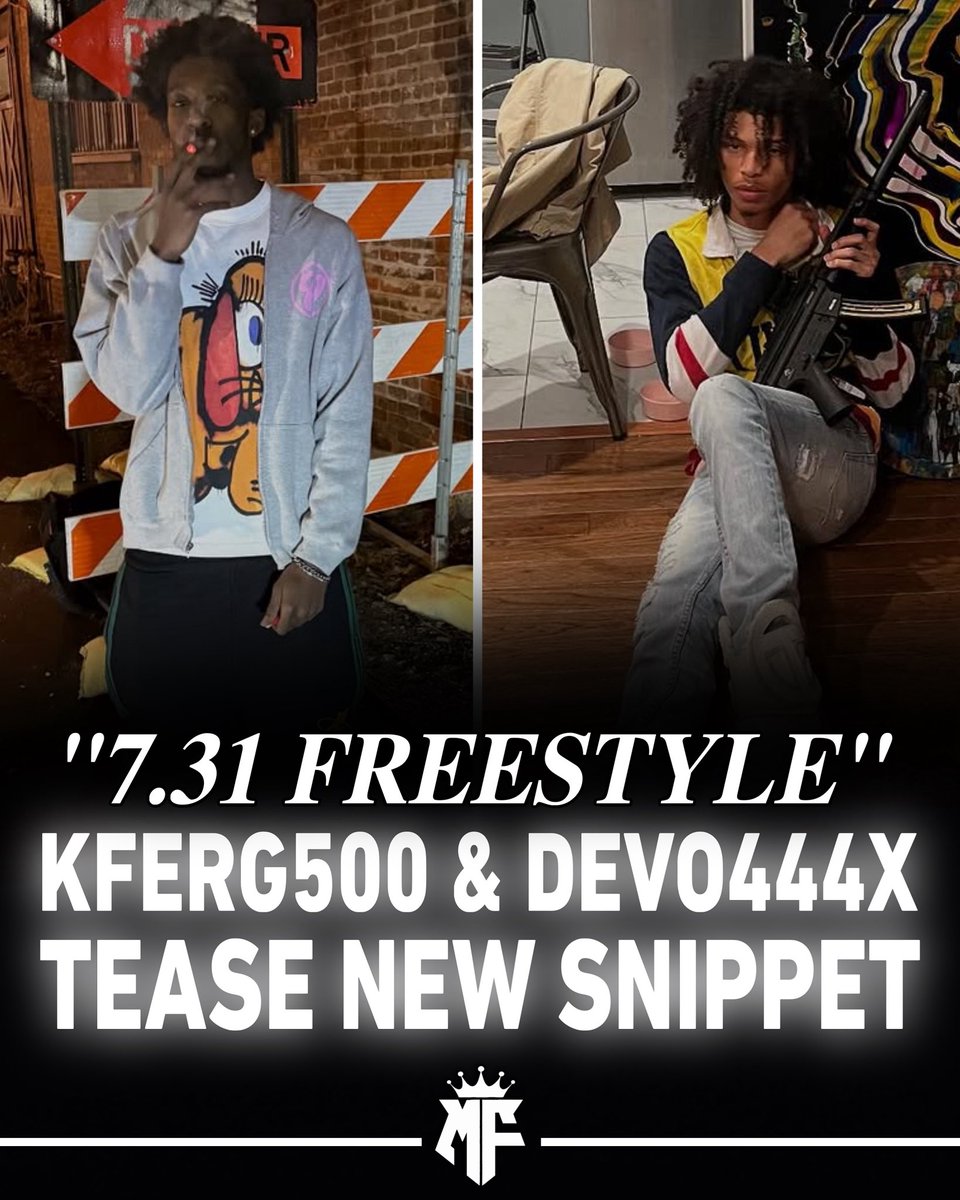 migofetti's tweet photo. #Kferg500 and #devo444x tease new snippet “7.31 Freestyle” on Instagram! https://t.co/QVRX1p2FMB