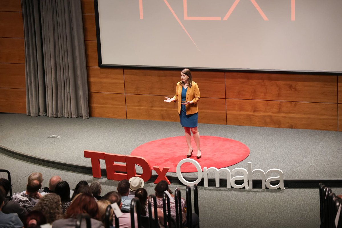 TEDxOmaha's tweet photo. Come curious. Leave inspired. Leave challenged. Leave with a new perspective. That's the @TEDxOmaha experience.

Join us on Friday, Oct. 9, for an evening of ideas worth spreading.

🎟️Reserve your seat today at https://t.co/wOZGECspLx https://t.co/kFioy4BBRV