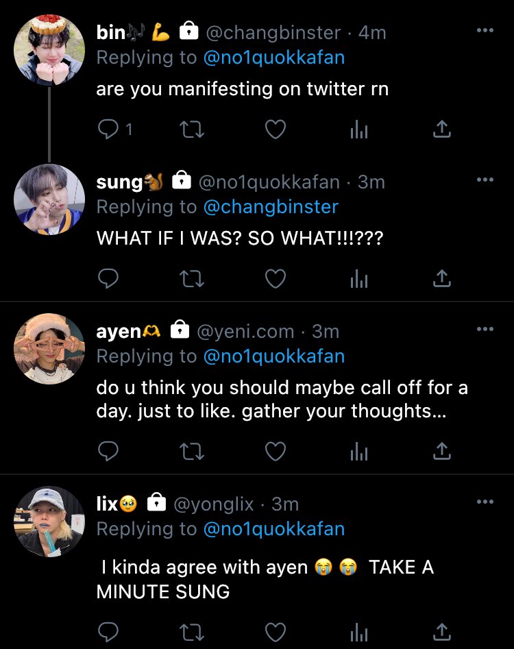 minsunghq's tweet photo. 15. If anyone wants tags lmk hehe.
Oomfs involved @starkoo_7 @ayeneptune @hwang3r https://t.co/UDM8AkzJd3