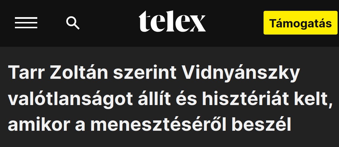juteszembe's tweet photo. „A #Telex színházi forrásokból ezzel szemben úgy tudja, #Vidnyánszky Attila egy ideje fontolgatja a távozását, és ő maga kezdeményezte a munkaviszonya megszüntetését közös megegyezéssel.” 🔗 https://t.co/F5riMpOGh9
Muhaha... nem lepődnék meg. 🙃 🤦♂️ https://t.co/o0n2t8Ld0V