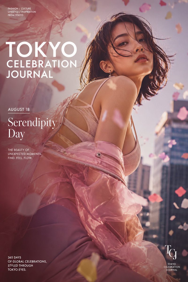 mc_norikawa's tweet photo. August 18 — Serendipity Day | Tokyo Celebration Journal
#TokyoCelebrationJournal #TCJ https://t.co/rZ2epRobDb