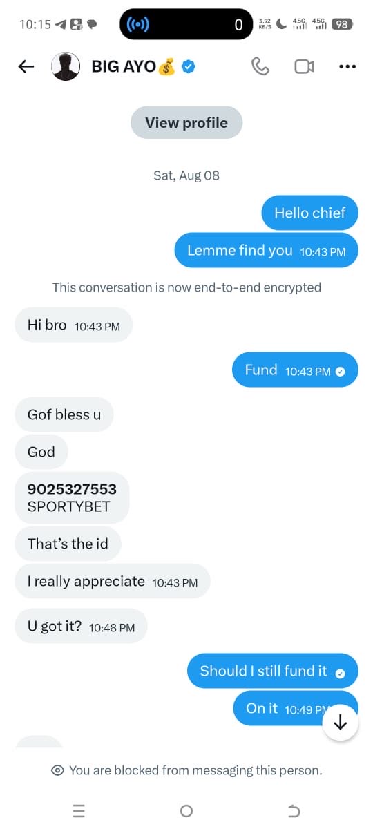 DaprinceFx's tweet photo. @Ay0_bet Na why the guy Dey off comment section https://t.co/SehwMqvXwM