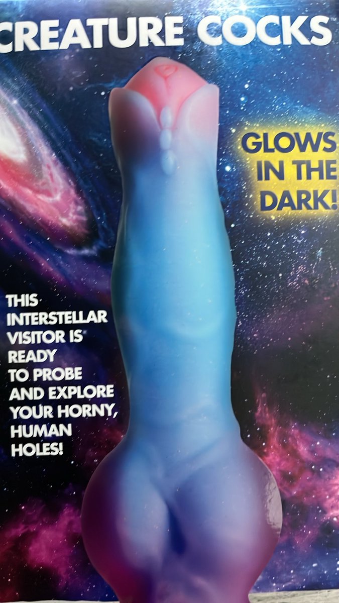 TheDot_Spot's tweet photo. Finally got one of my dreams dildos! https://t.co/a2RGM7Zf4q