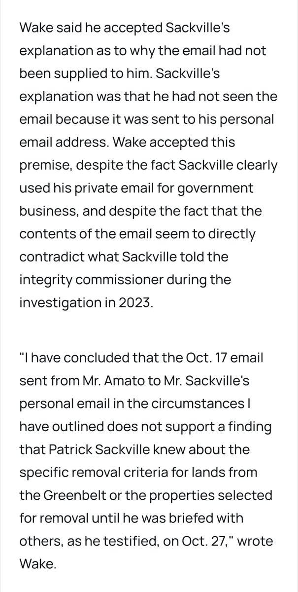 Corruptario4eva's tweet photo. Remember, the last "integrity" commissioner was in Doug's pocket. 😂

David Wake covered for Team Ford (and especially for his staff) and when he retired Doug gave him the "order of Ontario" (lol). https://t.co/6Yjl1JEJ1d
