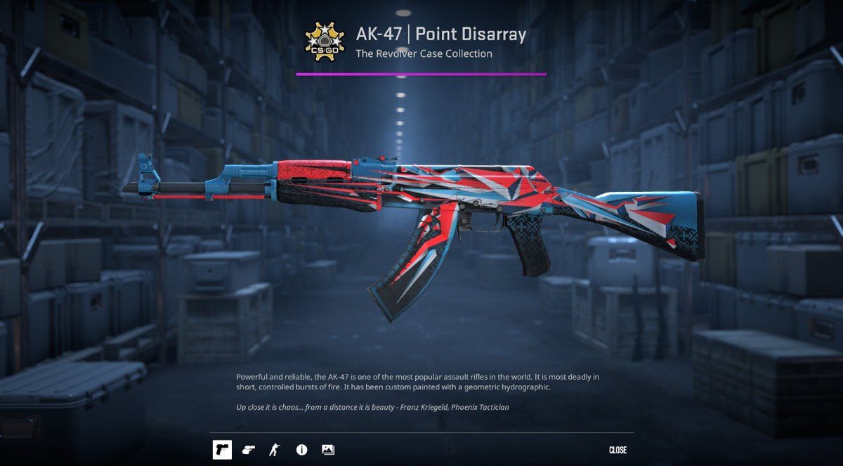 dizzyrefs's tweet photo. $29,99 GIVEAWAY! 🥳 

AK-47 | Point Disarray (MW)

To enter: 
✅ Follow us &amp; @csgo_office 
✅ Repost + Like
✅ Tag your friends!

Giveaway ends in 7 days!⌛️

#CS2 #CS2Giveaway #CS2Giveaways #Crypto https://t.co/FJknyITdYd