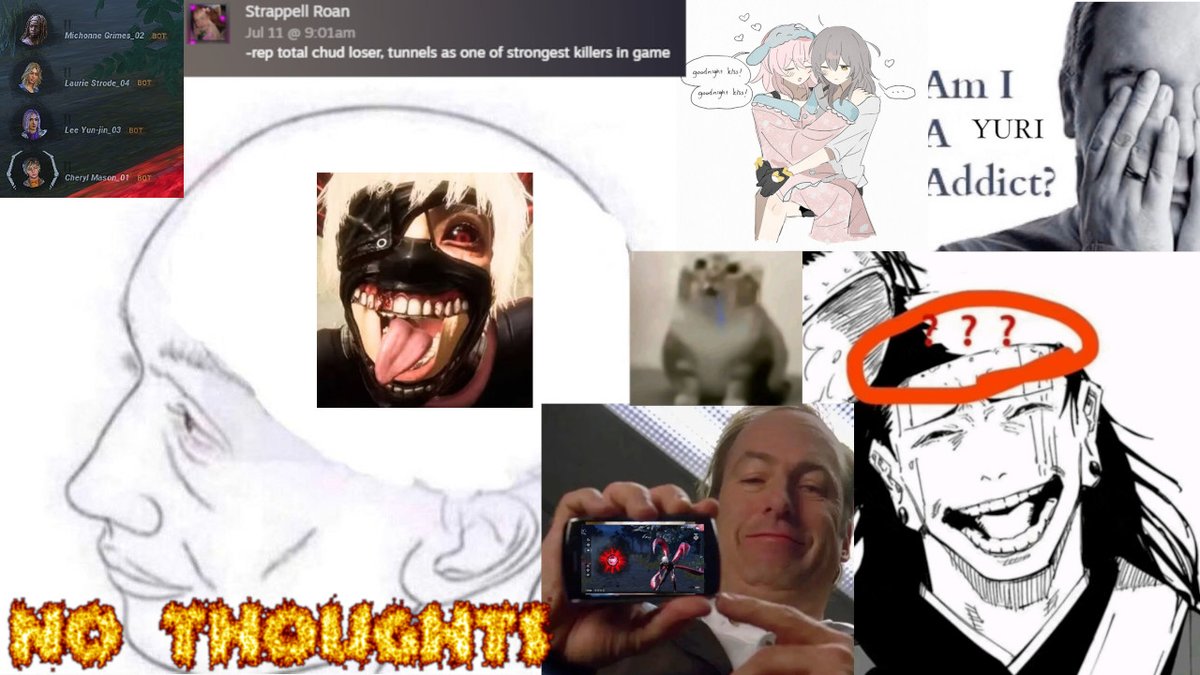 aubryyyyyyyyyy's tweet photo. YOUR BRAIN ON GHOUL (clipdump link in the replies) https://t.co/lzY5TkCU5p