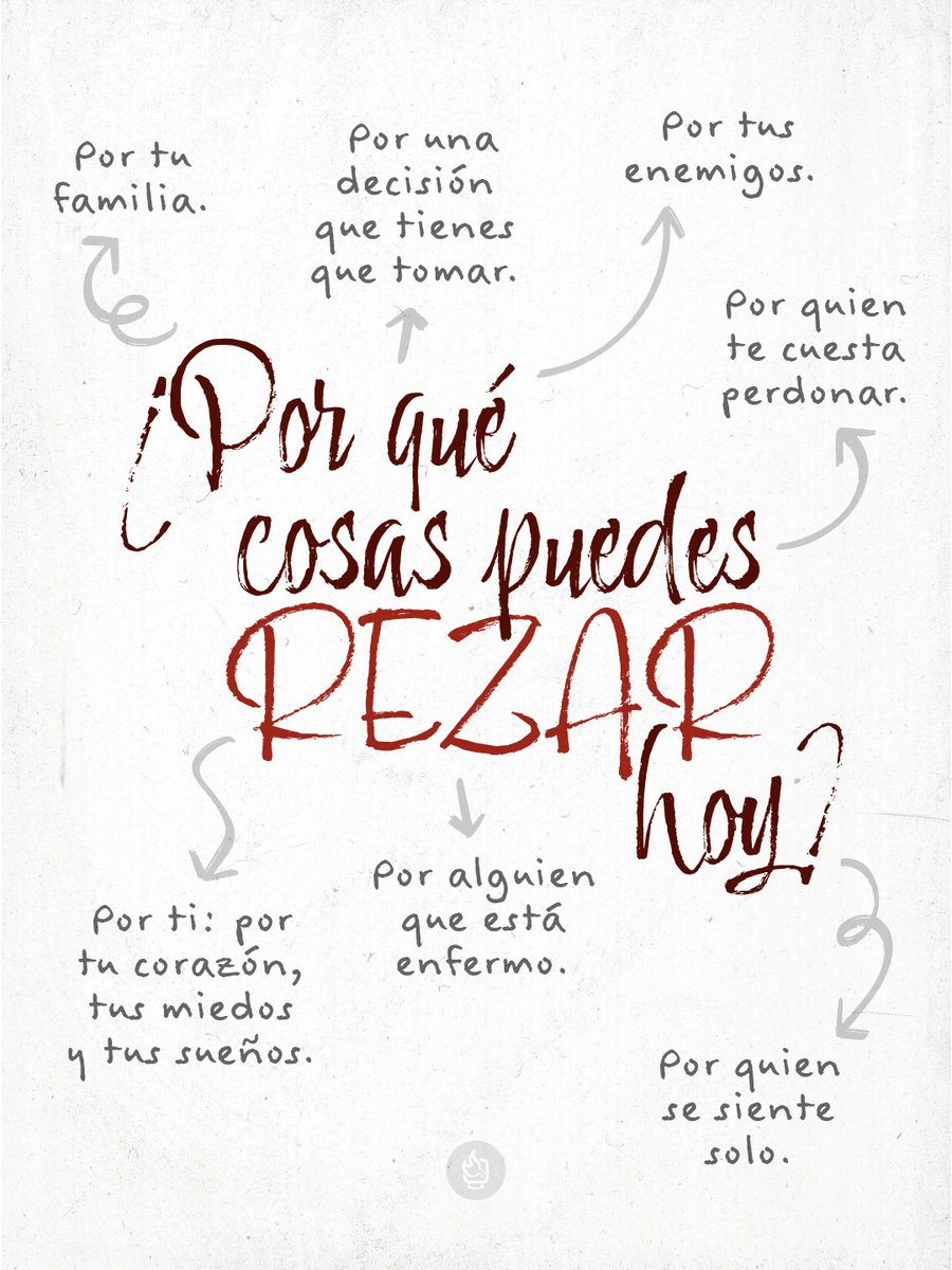 catholiclink_es's tweet photo. A veces no sabemos qué decirle a Dios. Empieza por aquí: cuéntale por quiénes y por qué cosas quieres que Él esté presente hoy. 🙏 https://t.co/ds0ZnL23nN