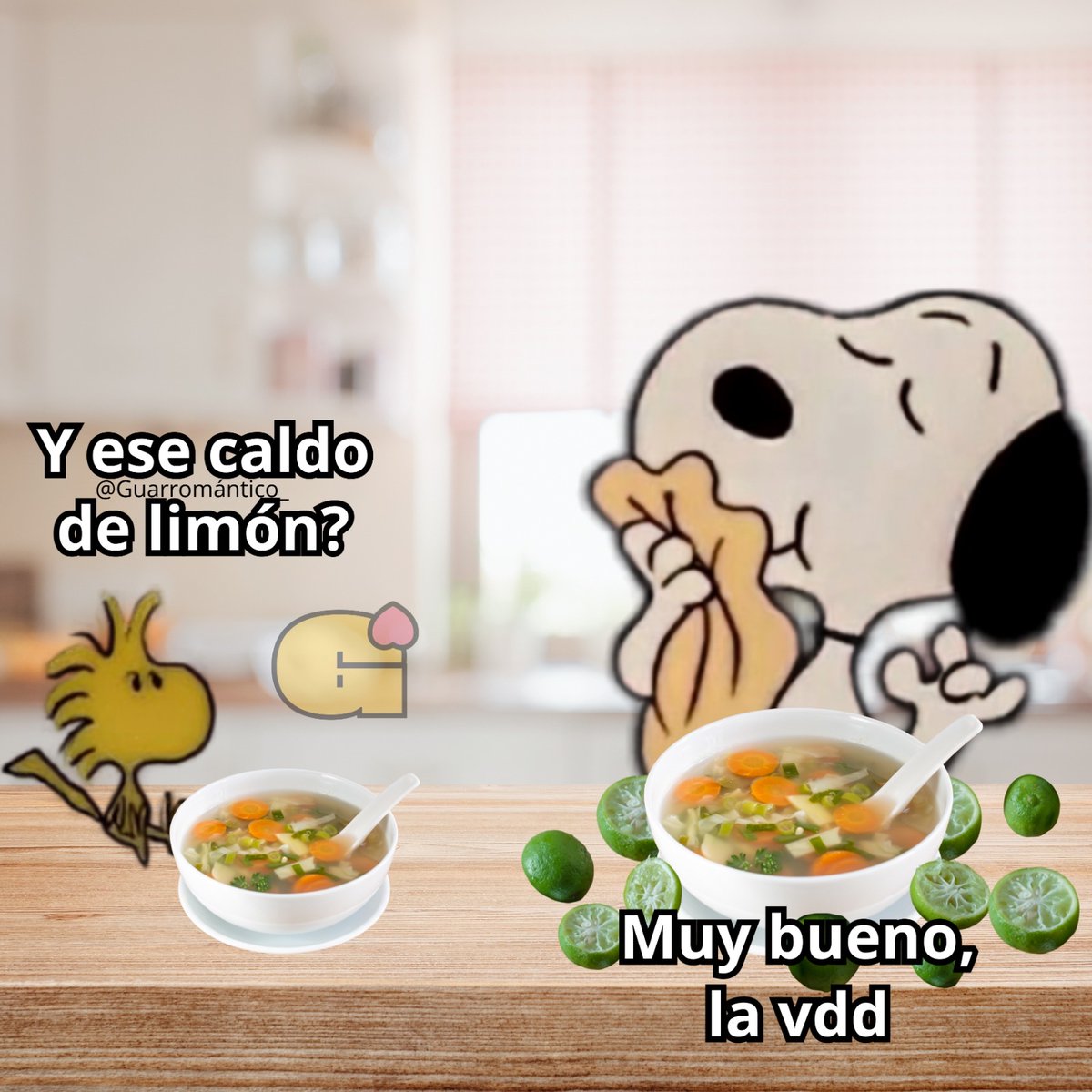 Guarromantico_'s tweet photo. Caldito de limón. https://t.co/HT1cmVK504