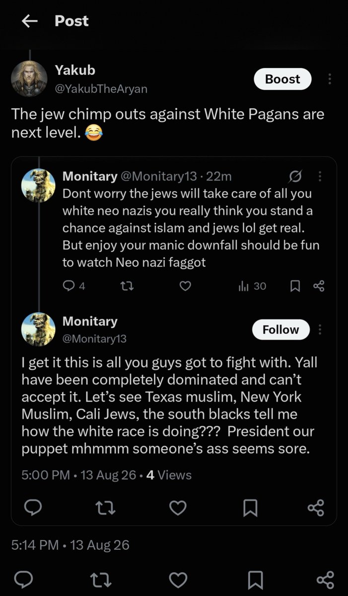 y6kub's tweet photo. @YakubTheAryan X violated &amp; locked my account for 12 hours over this post. https://t.co/7JkvYfOd6z