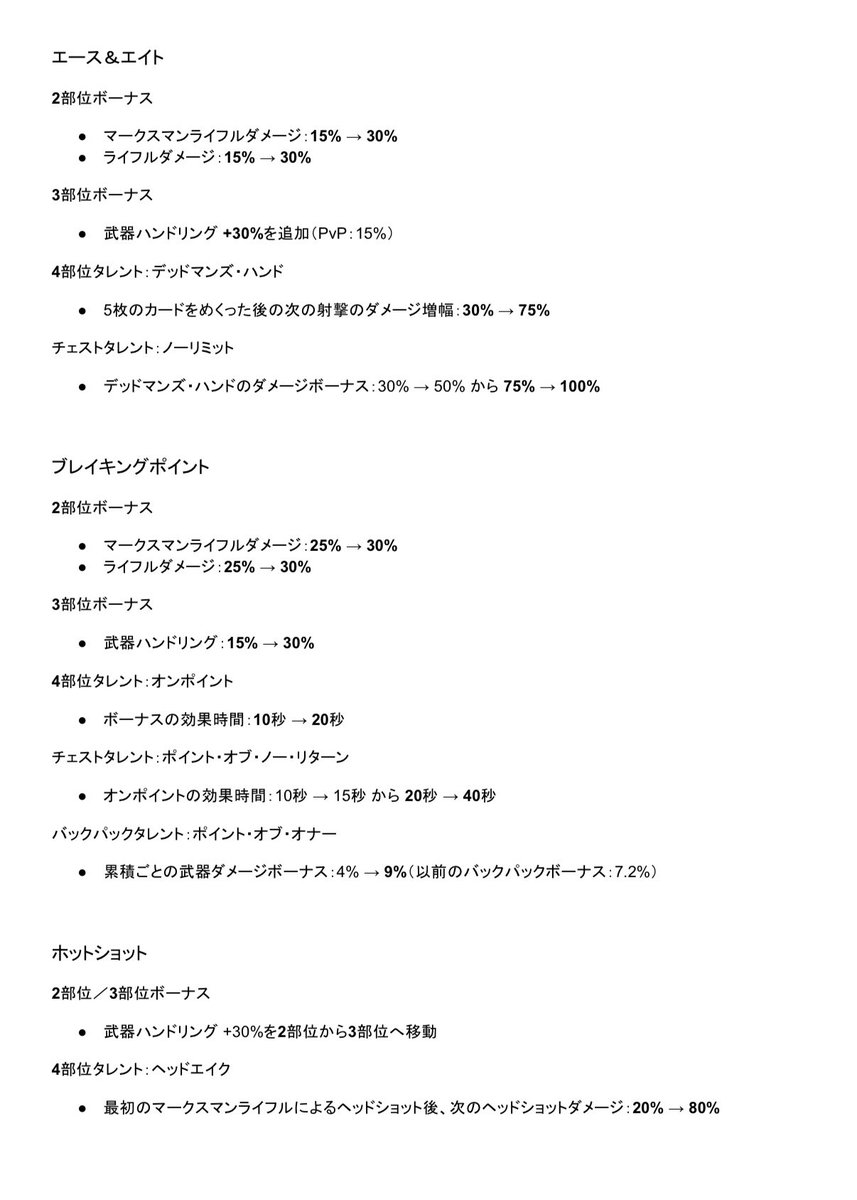 hi_dep_g's tweet photo. #ディビジョン2 装備変更雑訳 1/2
- イクスロ、トゥルパサポートとして良さげ
- ネゴシ強そう
- エレクトリックSMG✖︎
- 511 パリセ エリ坊🙌
- ベルキルアマ✖︎
- ゴラン ステ効✖︎
- 冷漠 アーバン 使いやすそうに
- チェスカ レガトゥス ロイヤル🤔

https://t.co/r0EIHBwx5F https://t.co/jwYJgD8SDT