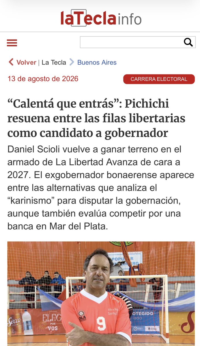 flandivar's tweet photo. Pero ni a la esquina. Va de nuevo: con Scioli ni a la esquina. https://t.co/UH7SXTzO1Z