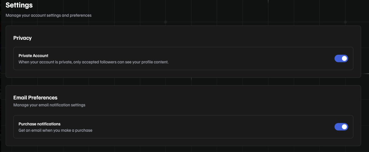 elmonx_official's tweet photo. ⚡ Ahead of ElmonX Social going live, we’ve added a new privacy setting to the website. 

All accounts are private by default. 🔒 

If you want your profile to be public, simply go to Settings → Privacy and toggle the profile visibility icon to Public. 

You’re always in control of how your profile is shared. 

We continue to ship 🫡