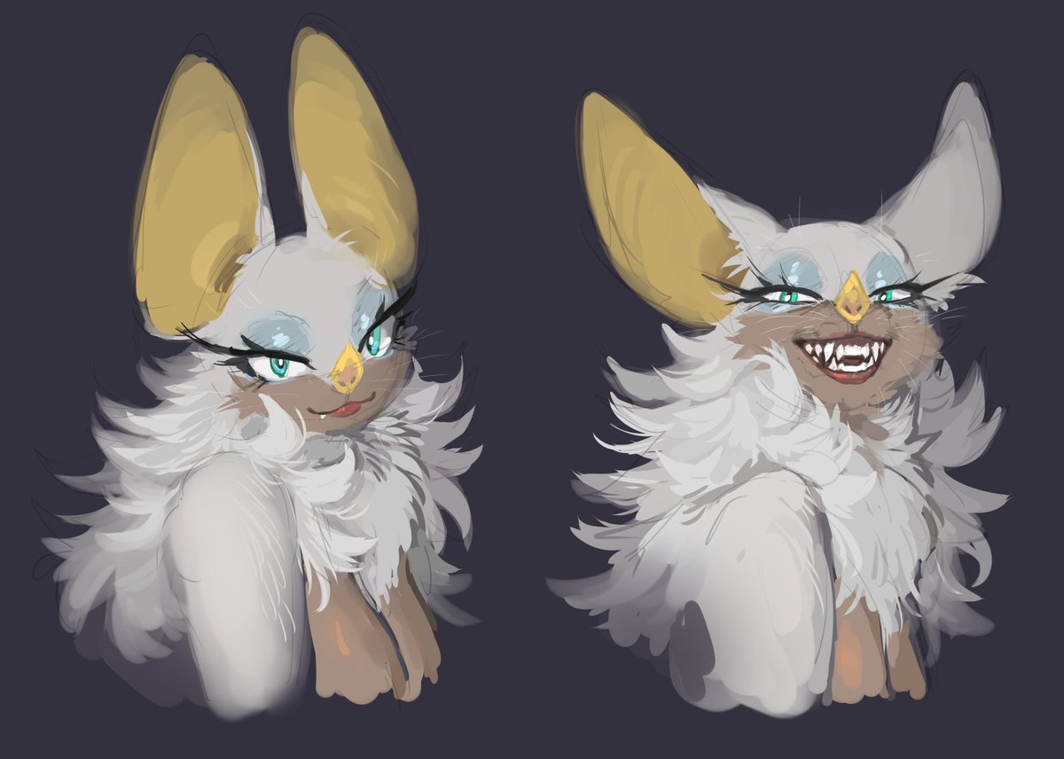 Cloud_yaa's tweet photo. these highly stylized portraits of rouge the bat which I didn't even expect people to like let alone become my most liked tweet ever https://t.co/MtoFCtyfqY