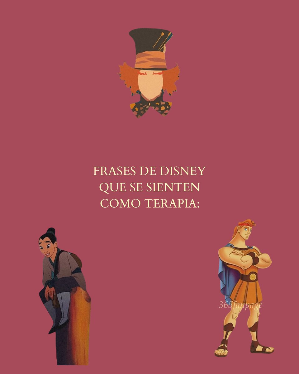 Oscar_94_21's tweet photo. 10 frases de Disney que se sienten como terapia... https://t.co/it4YkJnVST