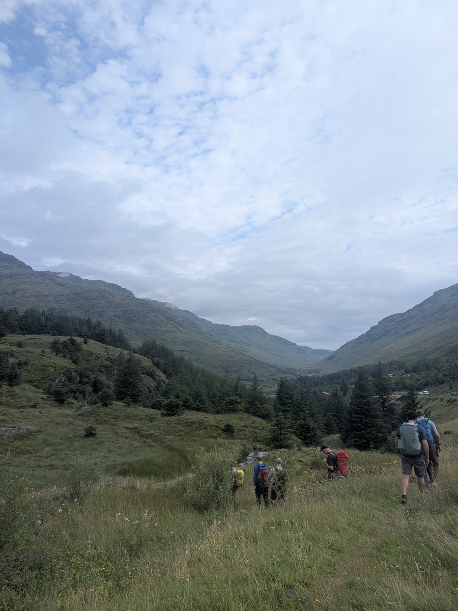 BlairvadachStew's tweet photo. Today we headed up Beinn an Lochain to test our climbing skills at Bunker crag. We looked into some different rescue scenarios and practiced our knots, group management and personal performance.

#BV26 @BlairvadachOEC https://t.co/F0C248Zffk